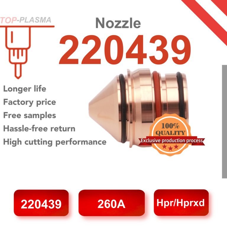 220439-plasma cutting nozzle-260A-09